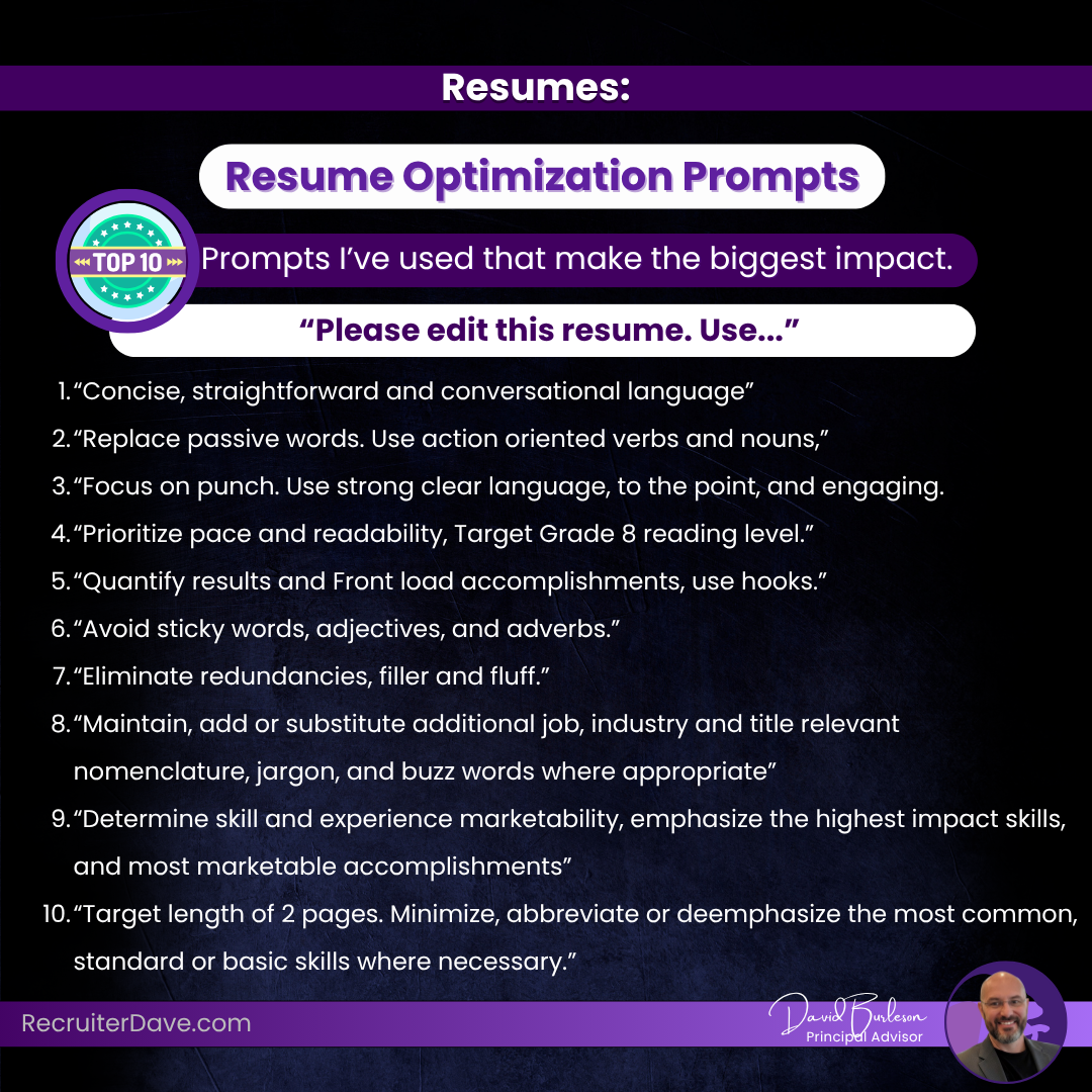 RESUMES – AI Resume Prompts