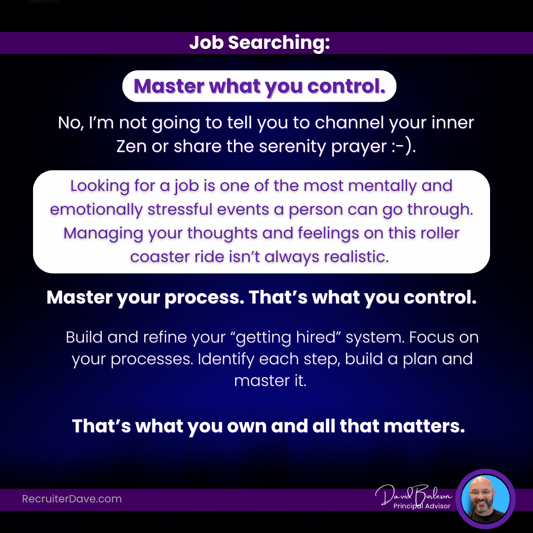 JOB SEARCHING – Control